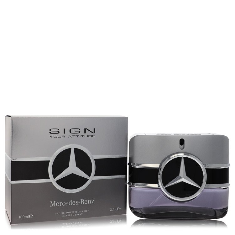 Mercedes Benz Sign Your Attitude by Mercedes Benz Eau De Toilette Spray 3.4 oz Mercedes Benz Sign Your Attitude by Mercedes Benz Eau De Toilette Spray 3.4 oz